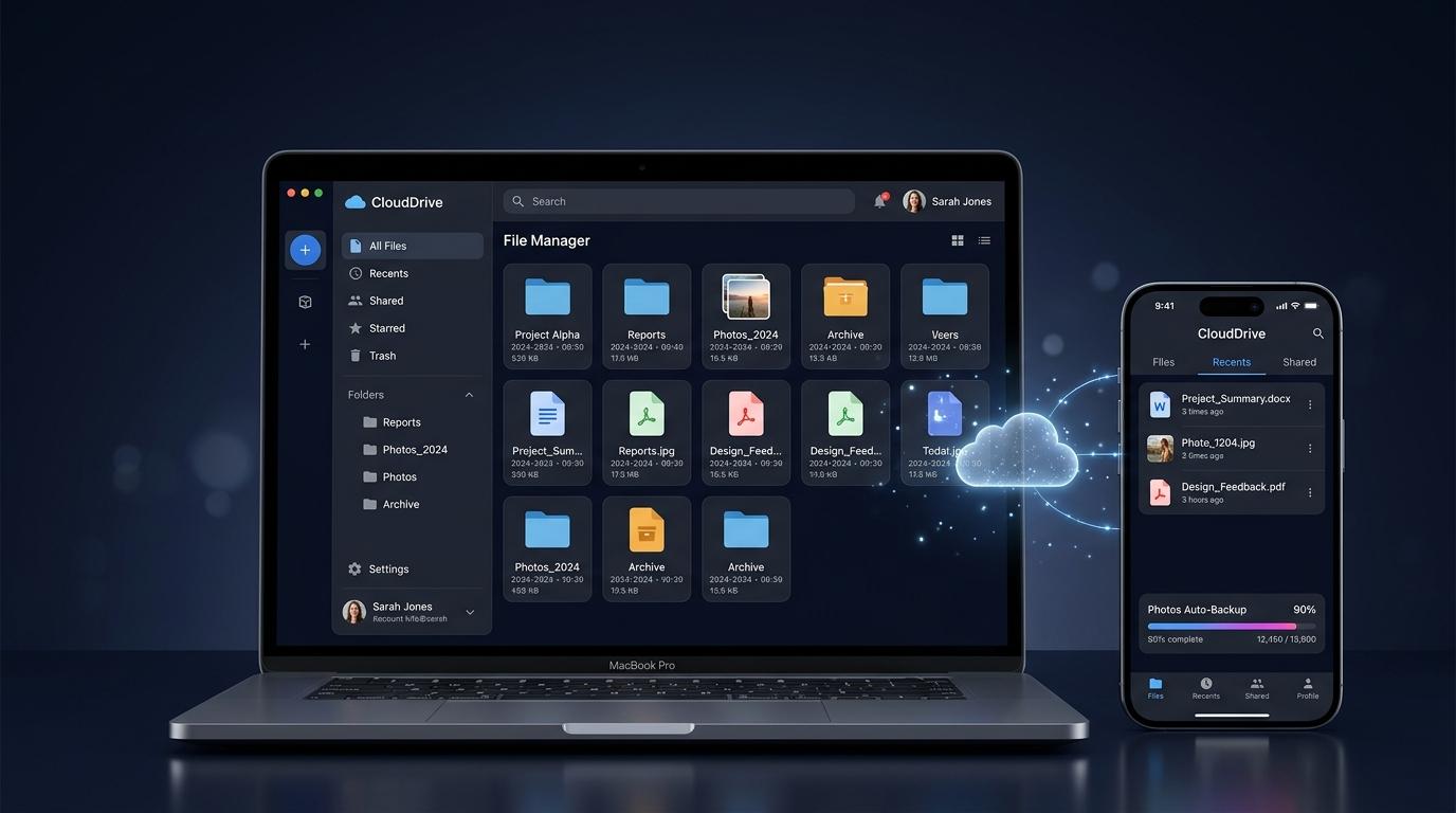 CloudDrive : Enterprise Cloud Storage & Desktop Sync preview