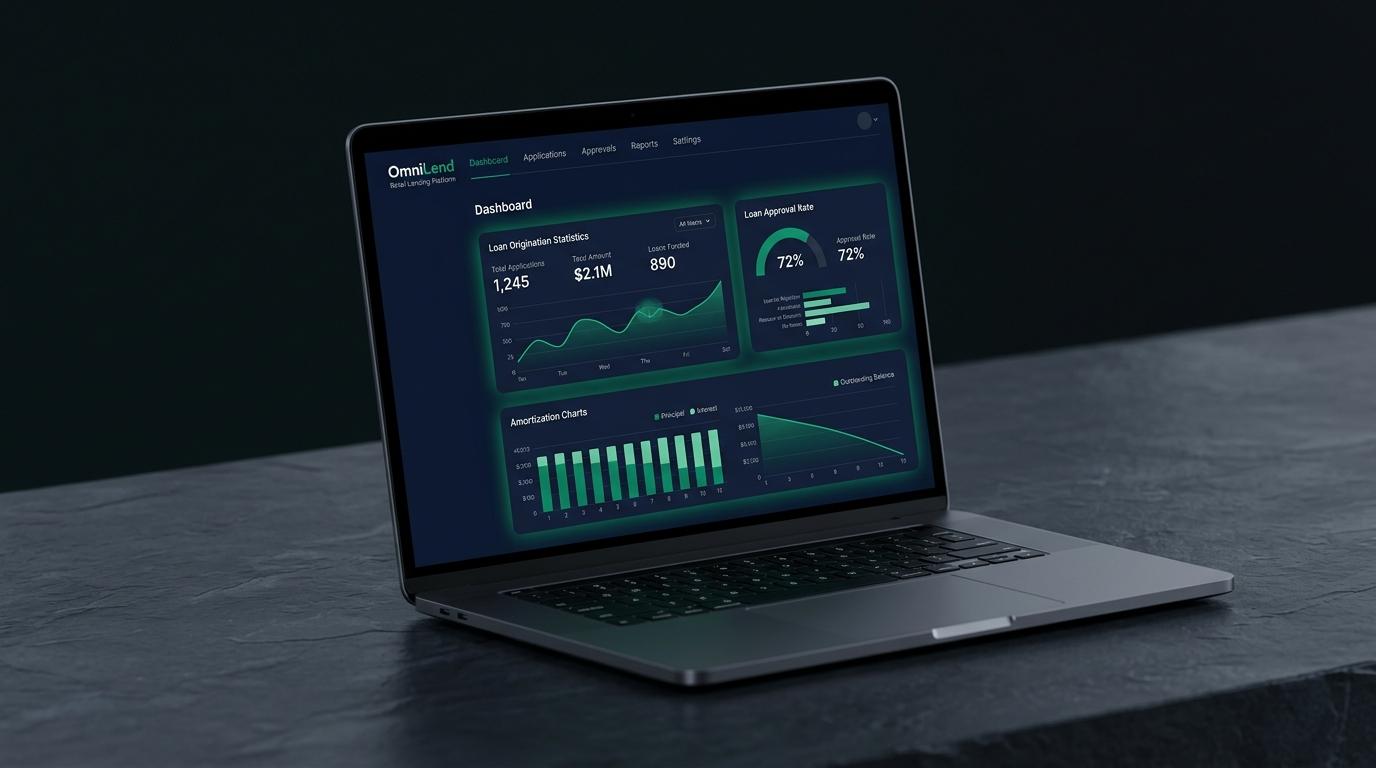 OmniLend : Retail Lending & Secured Loan Origination Platform preview