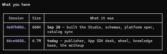 Session Screenshot from desktop